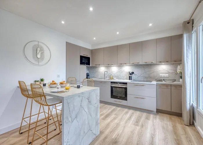 #he The Golden Escape Ile Verte Luminous Renovated * Grenoble